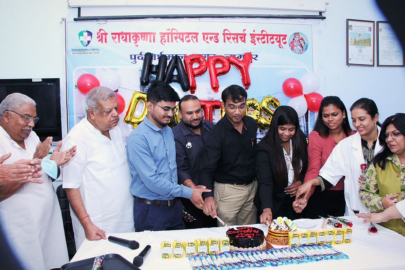 Doctors’ Day. Celebrating the hospital’s consultants.