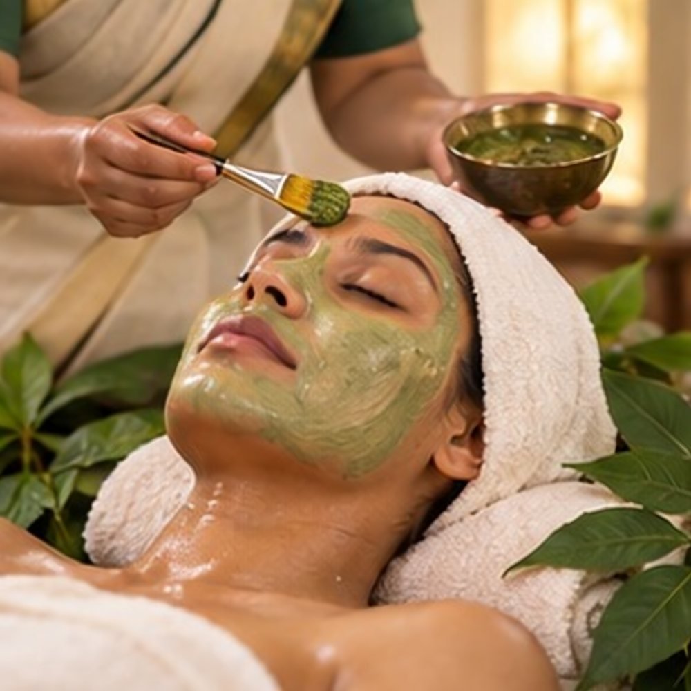Natural spa herbal face pack